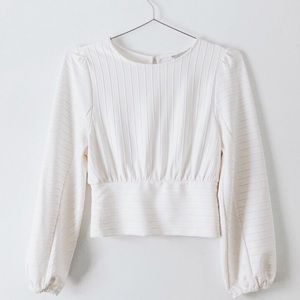 H&M • Bell Sleeve 70’s Style Top